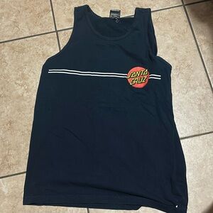 Santa Cruz Skateboard tank top